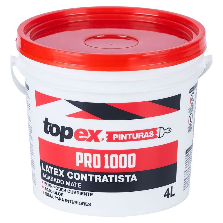 Pintura Látex Mate Blanco Humo 1GL