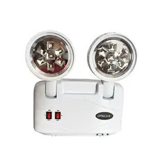 OPALUX - Lámpara De Emergencia Slim Ultrabillante 14 Led 4.4 W 170Lm
