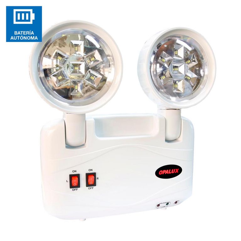 Lámpara De Emergencia Slim Ultrabillante 14 Led 4.4 W 170Lm