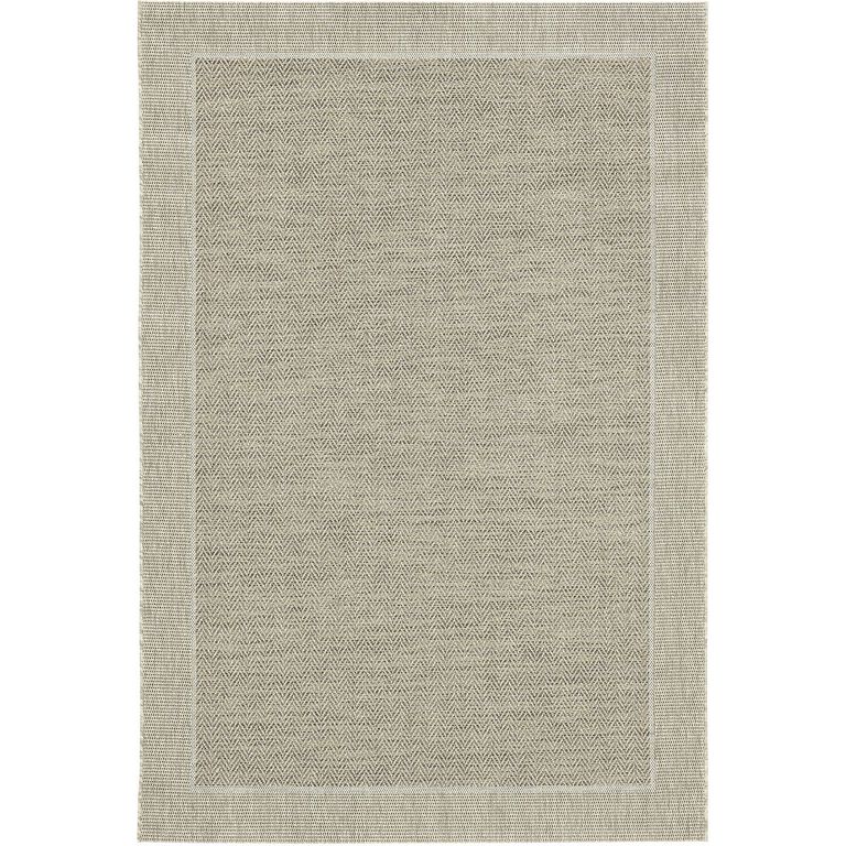 Alfombra Rectangular Beige Indy Border 120x170cm