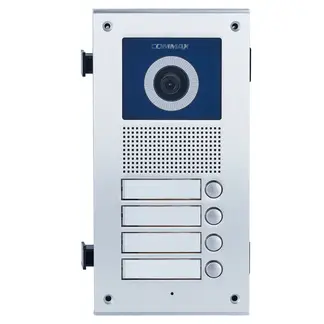 COMMAX - Portero con Cámara de 4 Botones