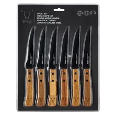 WAYU - Set de Cuchillos para Cocina 6 piezas