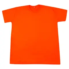 GENERICO - Polo de Trabajo Manga Corta Naranja Talla L