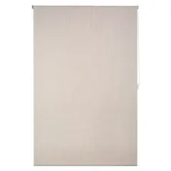 JUST HOME COLLECTION - Cortina Roller Black Out 120x250cm Textura Beige