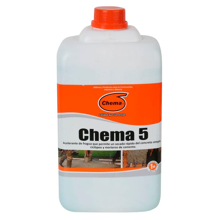 Acelerante de fragua 5 x 1 gl