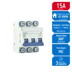 SICA - Interruptor Termomagnético 3x15A