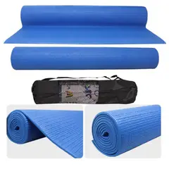 SPORTFITNESS - Colchoneta Fitness 6mm Azul