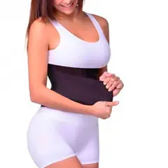 SPORTFITNESS - Faja Cintura Avispa Xxl Negro