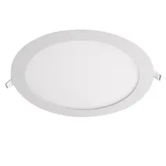 DAIRU - Panel Led Empotrable Circular 24W Luz Cálida