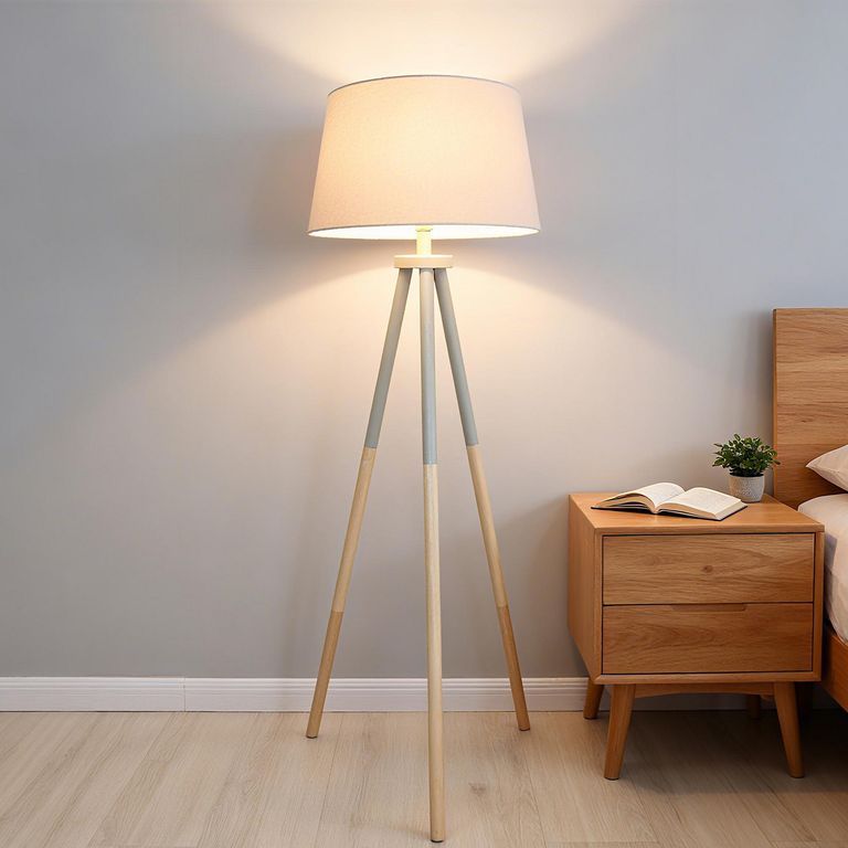 Lámpara de Pie Shelbys 1L E27