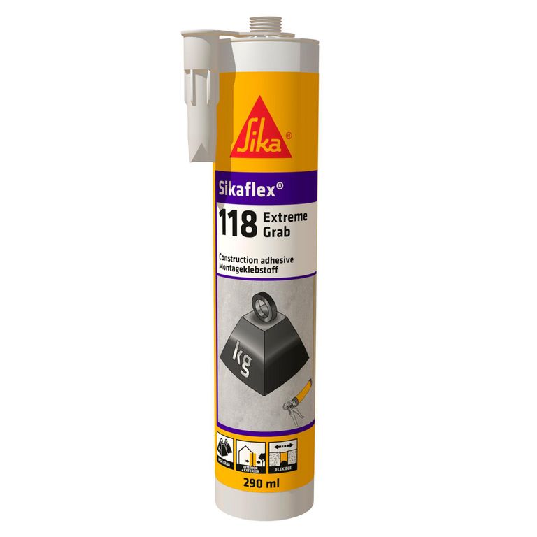 Adhesivo Elástico De Alto Agarre Sikaflex-118 290ml