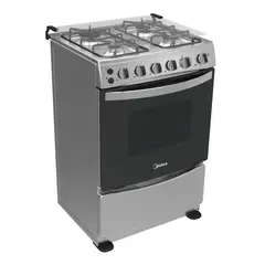 MIDEA - Cocina a Gas 4 Hornillas MCGF24C6AGTCI Inox