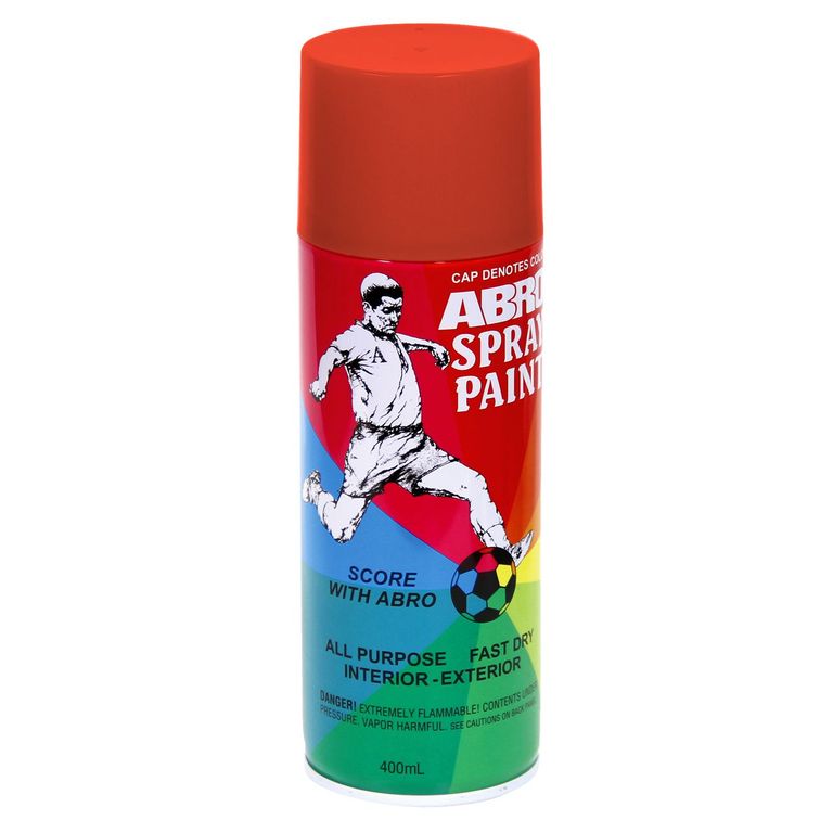 Pintura En Spray Rojo Fluorescente