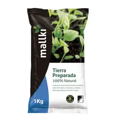 GENERICO - Tierra Preparada Mallki 1kg 1kg Tierra 15 cm27 cm4 cm
