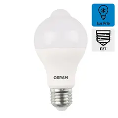 OSRAM - Foco LED Sensor Mov 9w Luz Fría