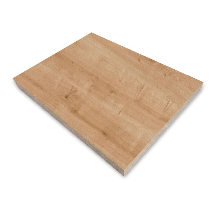 Tablero Melamina 18mm 2.15x2.44m Roble Rústico