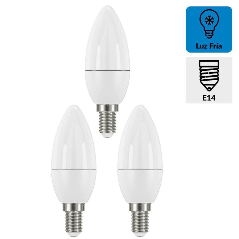 3.5 W E14 250 lm Luz Fría