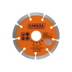 KAMASA - Disco Diamantado Segmentado 4 3/8" 110mm