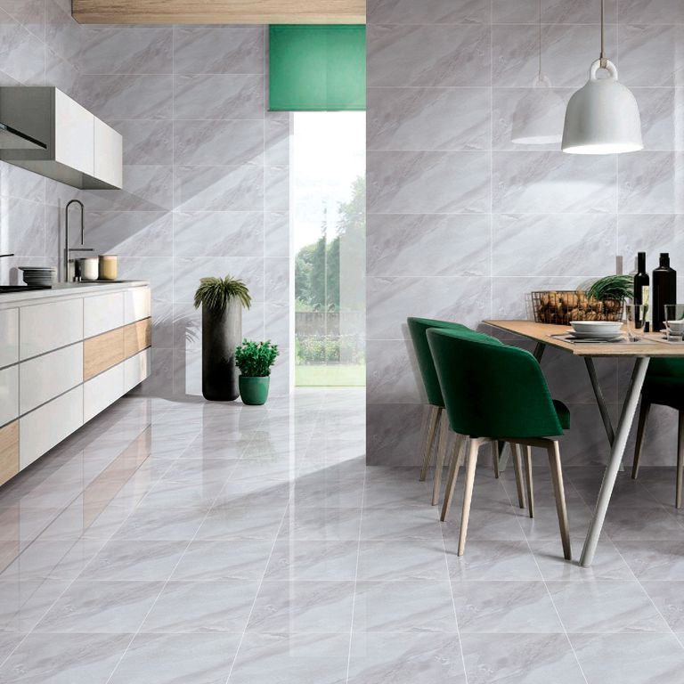 Cerámica Gris Marmolado 31x61cm 1.62 m2