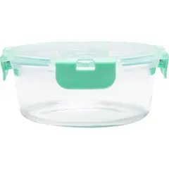 JUST HOME COLLECTION - Táper De Vidrio Rectangular Clip 600Ml