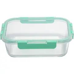 JUST HOME COLLECTION - Táper De Vidrio Rectangular Clip 1.5Lt