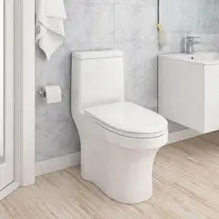 SENSI DACQUA - WC Inodoro One Piece Roma Blanco