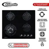 Klimatic Nina 4 Hornillas Gas Encimera