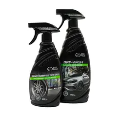 ECO-FULL - Kit de Limpieza para Auto Renovador de Gomas 500 ml + Dry Wash 750 ml