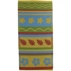 JUST HOME COLLECTION - Alfombra de Terraza Estrellita Playa Floral 90 x180 cm