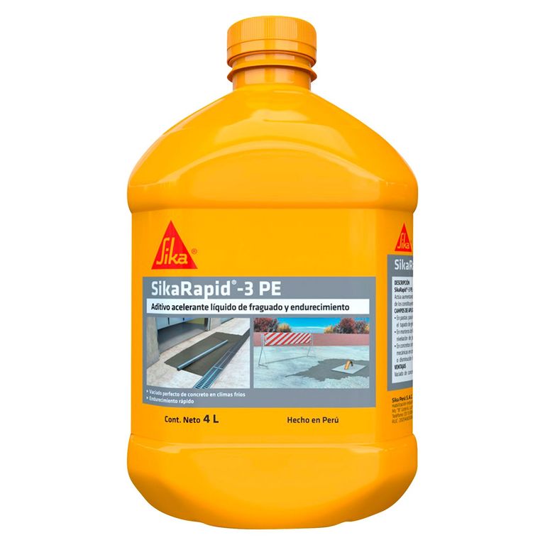 Acelerante de Fragua SikaRapid-3 4L