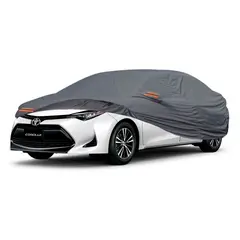 TECGO - Cobertor Funda Para Auto Toyota Corolla Sedan Gris