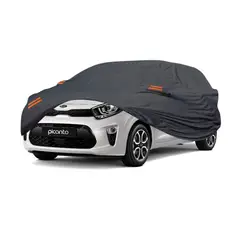 TECGO - Cobertor para Auto Kia Picanto hasta 2016 Gris