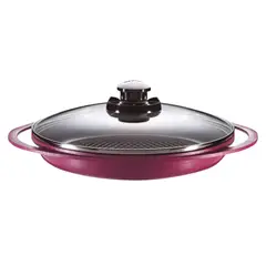 ROICHEN - Grill con Tapa 28cm Violeta