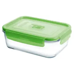 LUMINARC - Hermético Rectangular 0.38L con Tapa Verde