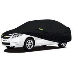 TECGO - Cobertor Funda Para Auto Chevrolet Sail Sedan Negro