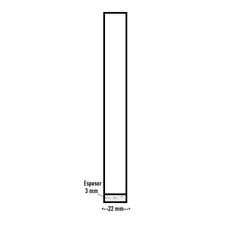 REHAU - Tapacanto PVC Acacia Arena 22X3mm por Metro Lineal