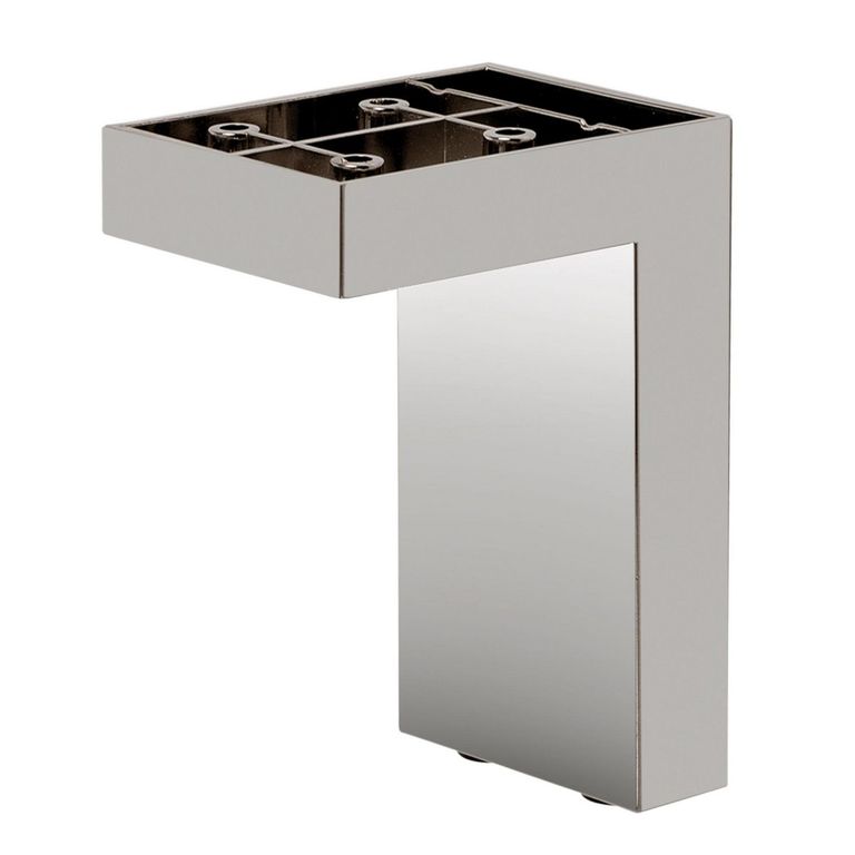 Patas para Muebles Lance Cromo Brillo 120 mm