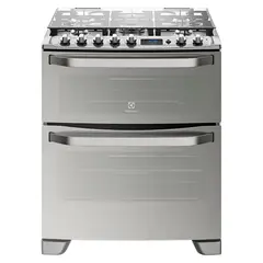 ELECTROLUX - Cocina a Gas 5 Hornillas 76DXR Inox