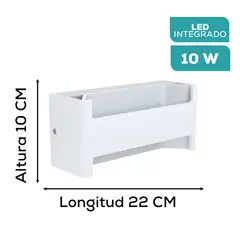 EGLO - Luminaria Aplique Feloniche LED 10w L220 H100
