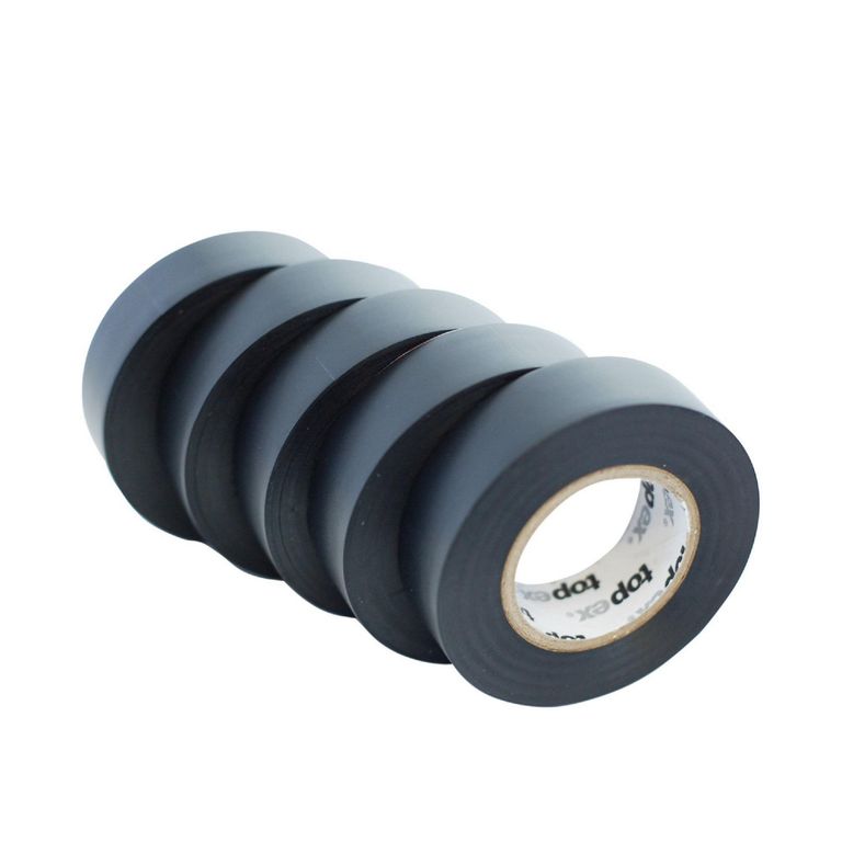 Packx5 Cinta Asilante 19mm 20 Metros Negro