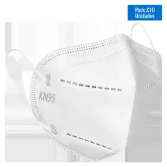JOHN HOLDEN - Mascarilla KN95 Blanco con Elástico x 10 unid