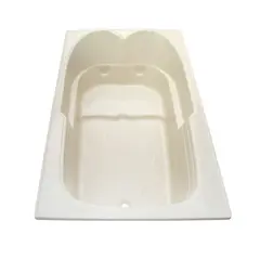 CUBA&SPA - Tina de Baño Rectangular Karmine 180x1290cm Bone