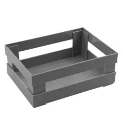 JUST HOME COLLECTION - Canasta Gris 11x15.5x6cm