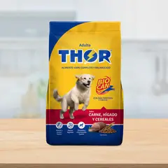 THOR - Para Perro Sabor Carne, Hígado y Cereales 10kg