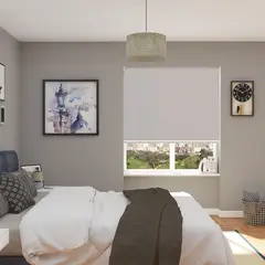 SUNLINE - Cortina Roller Blackout Premium Gris 150 x 200 cm