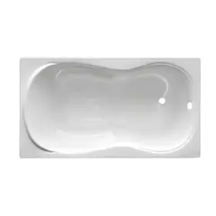 CUBA&SPA - Tina de Baño Rectangular Sap 170x100cm Blanca