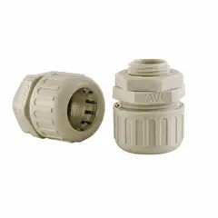 undefined - Conector para Tubería Corrugado PVC 1/2" 2u