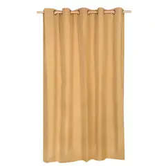 JUST HOME COLLECTION - Cortina de Tela Camil 140x220cm Ocre
