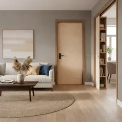 ARES - Puerta Interior HDF Lisa Natural