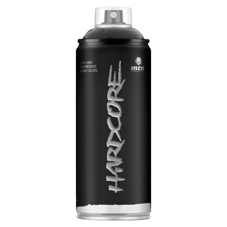 Pintura Spray Negro Brillante 400ml